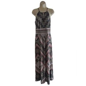 London Times Halter Maxi Dress